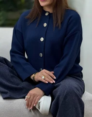 بافت جلو دکمه پوپک