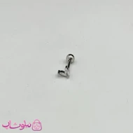 پیرسینگ گوش طرح دو اشک سفید