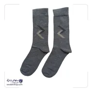 جوراب نخی ساق‌دار مردانه طرح دو تیک