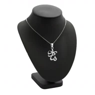 آویز اسم مادر و زنجیر نقره روز مادر نقره 925