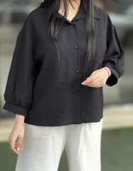 شومیز بیسیک رنگین کمان کد 752