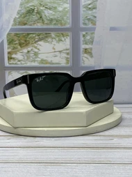 عینک آفتابی ری‌بن RB2190 Jeffrey استایل مدرن با فریم استات و عدسی کریستال UV400