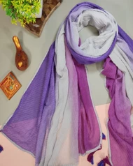 شال پلیسه طیفی تابستانه
