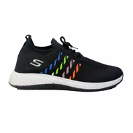 کتانی اسکیچرز زنانه skechers ورزشی رنگ مشکی کد 29300