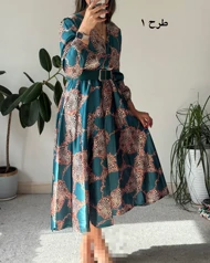 پیراهن مزونی ساتن