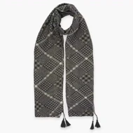 شال طرح هندسی زنانه - 39251767