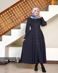 مانتو رژینا سرمه ای