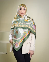 روسری ابریشم ژاکارد هرمس2 30136