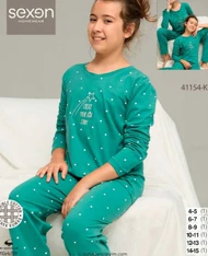 بلوز شلوار دخترانه سکسن کد41154-K