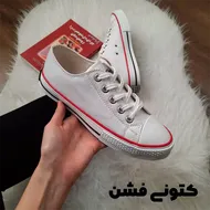 آل استار ساق کوتاه سفید ردلاین