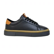 کفش ونس مردانه مدل پول اند بیر pull رنگ مشکی کرم کد 51391