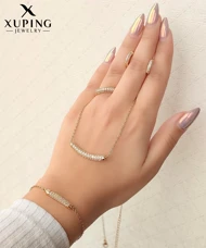 سرویس نگین‌دار طرح‌طلا ژوپینگ