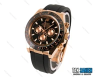 ساعت مچی مردانه رولکس دیتونا رزگلد بند رابر Rolex-1532-G