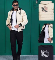 کاپشن برزنتی دو روضخیم و فوق‌العاده با کیفیت بالا Hermes