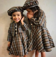 کت سارافون پشمی دخترانه شیک باکلاه