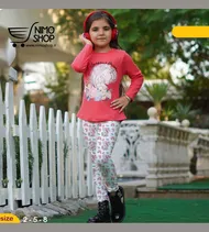 بلوز شلوار دخترانه یونیکورن