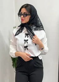 شومیز پاپیون کد 4044