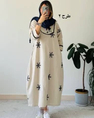مانتو عبایی لیلیوم 1