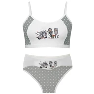 ست شورت و نیم‌تنه دخترانه ماییلدا مدل 5451