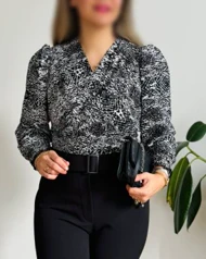 شومیز کراپ لیلی