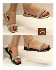 صندل نگینی زنانه تابستانه
