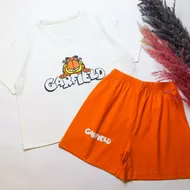 ست کراپ شورتک گارفیلد کد 553