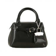 کیف دستی دخترانه با آویز کیف کوچک