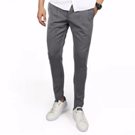 شلوار پارچه‌ای اسلیم فیت مردانه آریا مدل 3701293