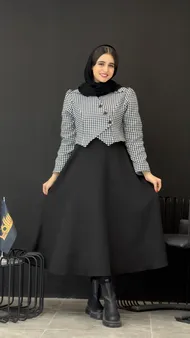 ست دو تیکه مزونی پیردوپل