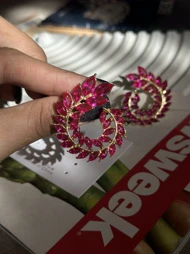 گوشواره جواهری 12319