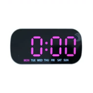 ساعت دیجیتال رومیزی مدل DS-5507 (صورتی)