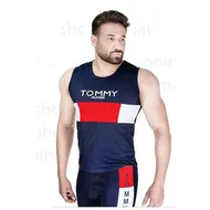 ست آستین حلقه و شورت پادار مردانه اکسل 1046