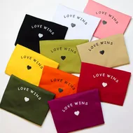تیشرت نخ پنبه love wins کد 626