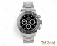 ساعت مردانه رولکس دیتونا سیلور مشکی Rolex-2073-G