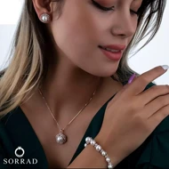 نیم ست مروارید اپال کلیو