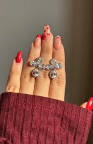 گوشواره جواهری