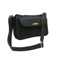 کیف دوشی زنانه چرم 3 خونه