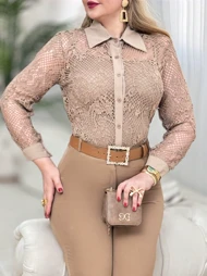 شومیز دانتل آیریس 2745