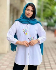 شومیز مانتویی تیارا