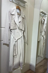 بارانی ترکیبی تلفیق دانتل