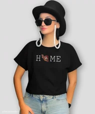 کراپ زنانه طرح ایران HOME