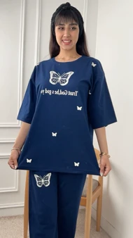 تی‌شرت و شلوار پروانه