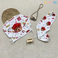 کراپ شلوار دخترانه خرس عینکی 4 تا 8 سال