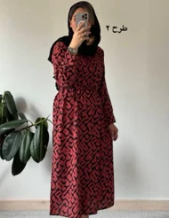 پیراهن مانتویی آرشیدا