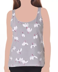 تاپ ثریا زنانه (طوسی)