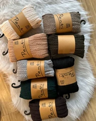 جوراب شلواری بافت گندمی 1