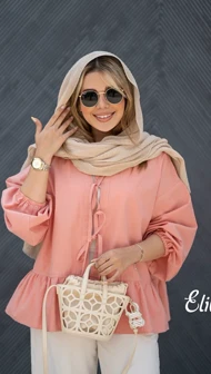 شومیز پاپیونی لارا