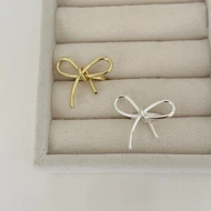 انگشتر زنانه پاپیون مینیمال کد 840