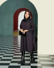 پانچو بافت زنانه