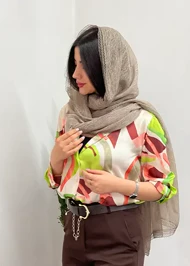 شومیز رنگی کد 4042